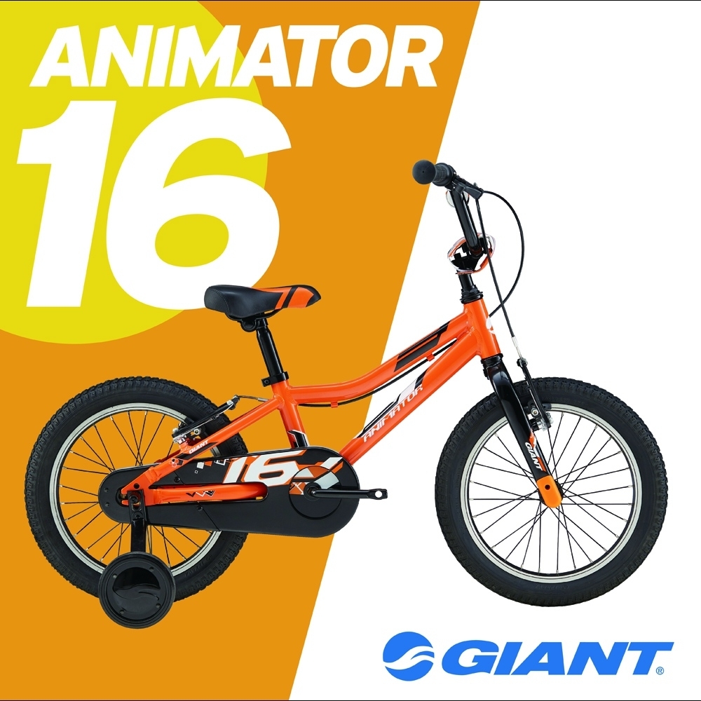 【超值】GIANT ANIMATOR 16 鋁合金輕量童車 - 兒童車 - @網紅直播人氣商品