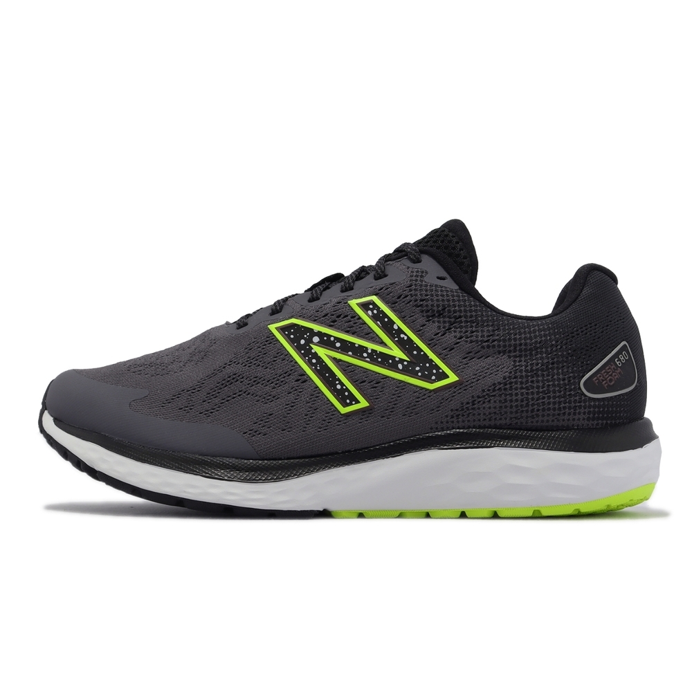 New Balance 680系列 寬楦 男慢跑鞋-黑-M680KN7-4E