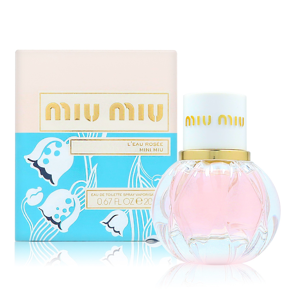 MIU MIU 粉色嬉遊淡香水 20ML (平行輸入)