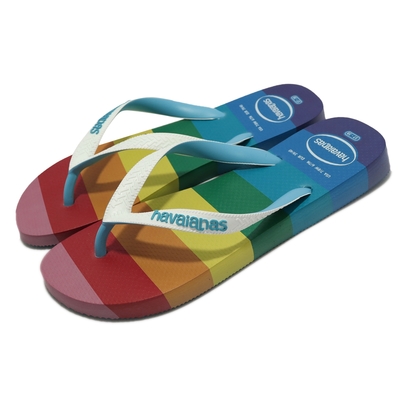 Havaianas 夾腳拖 Top Pride All Over 男鞋 彩虹 LGBTQIA 人字拖 巴西拖 哈瓦士 41457420031U