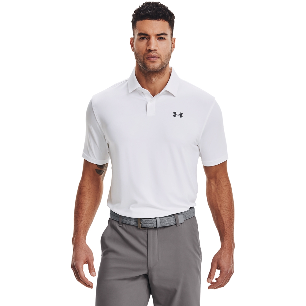 【UNDER ARMOUR】男 T2G 短POLO_1368122-100