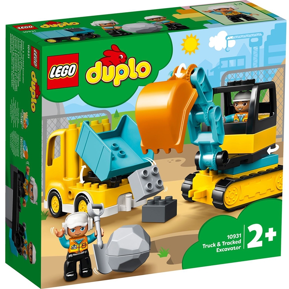 樂高LEGO Duplo幼兒系列 - LT10931 卡車 & 挖土機