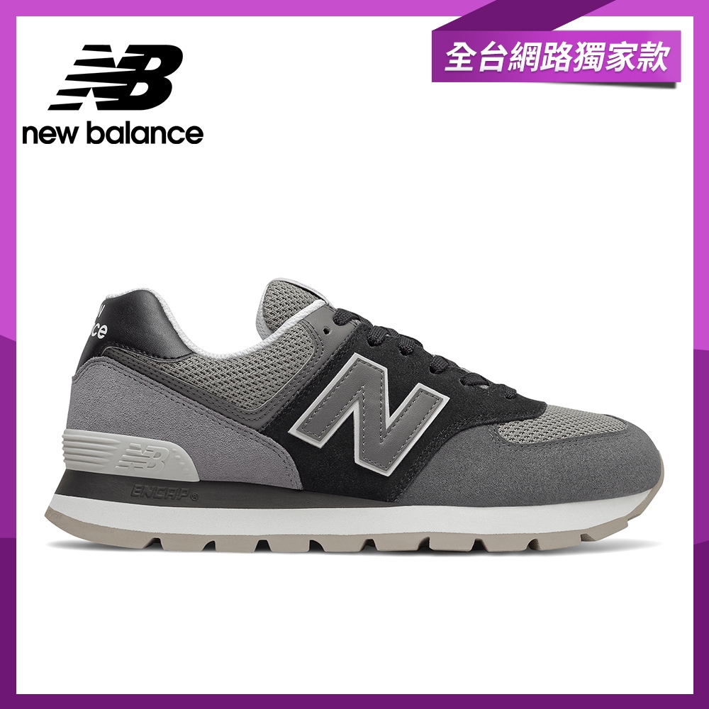 [New Balance]復古運動鞋_中性_黑灰色_ML574DCH-D楦