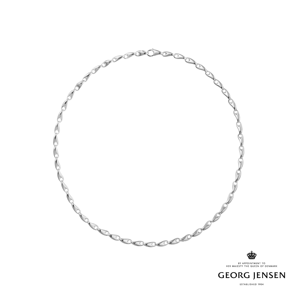 Georg Jensen 喬治傑生 REFLECT 鏈節項鍊-純銀
