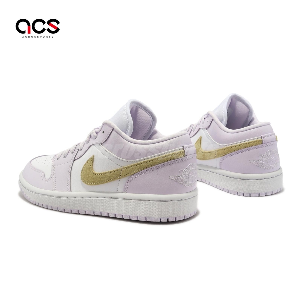 Nike Wmns Air Jordan 1 Low 白紫黃女鞋AJ1 Barely Grape DC0774-501