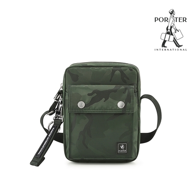 [獨家販售]PORTER - 軍風潮流MILLER斜背包 - 綠- 原價$3250