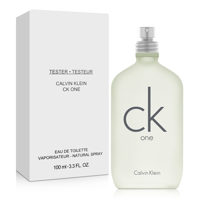 Calvin Klein 凱文克萊 CK One 中性淡香水100ml-Tester