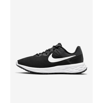 NIKE W REVOLUTION 6 NN女慢跑運動鞋-黑白-DC3729003