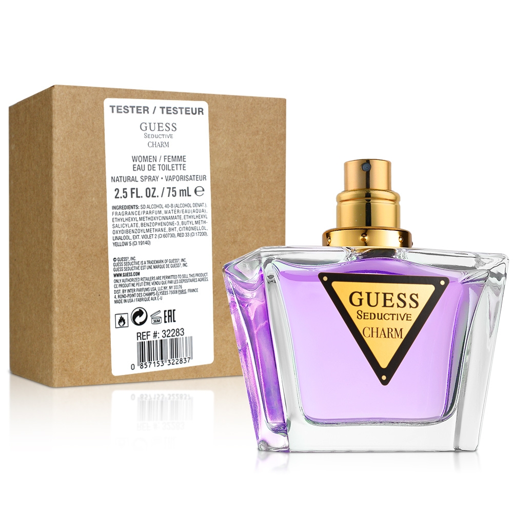 GUESS 心動紫戀女性淡香水75ml-Tester