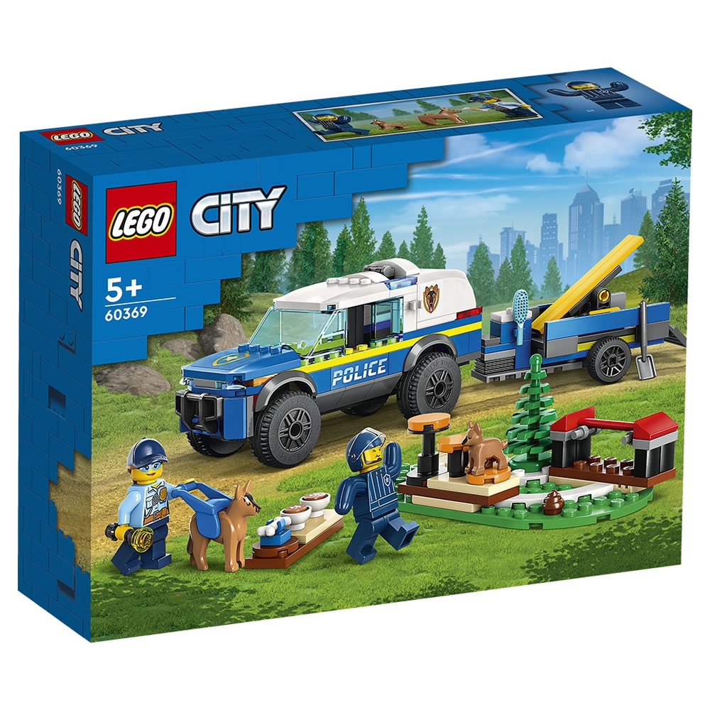 樂高LEGO 城市系列 - LT60369 移動式警犬訓練