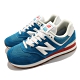 New Balance 休閒鞋 574 Rainbow Pack 男女鞋 紐巴倫 基本款 簡約 麂皮 情侶穿搭 藍 白 ML574HC2D product thumbnail 2