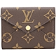 LV M81665 Celeste 老花帆布信封式三折短夾(咖啡色) product thumbnail 1