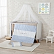 酷咕鴨 KUKU PLUS嬰兒床+床墊+寢具組+蚊帳(淺茶/灰米/雲藍) product thumbnail 6