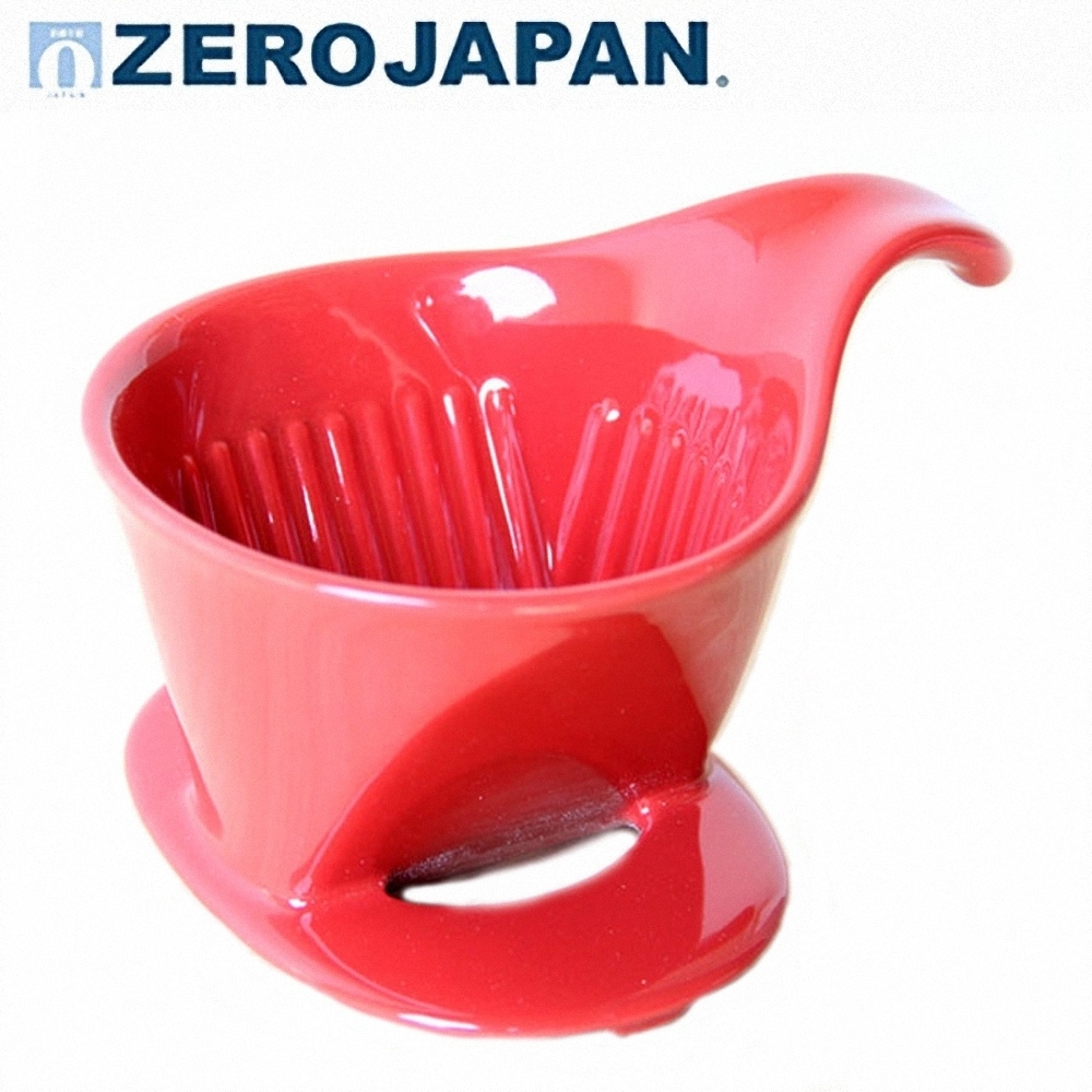 Zero Japan 典藏陶瓷咖啡漏斗 番茄紅 小 濾紙 濾杯 濾網 Yahoo奇摩購物中心