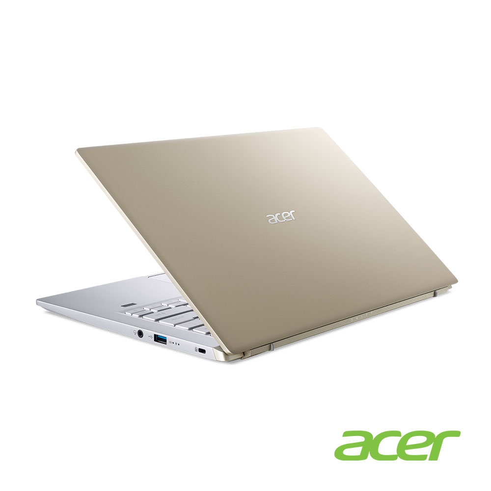 Acer 宏碁 Swift X SFX14-41G-R02A 14吋筆電(R7-5700U/GTX1650/16G/512G SSD/SwiftX/金)_N