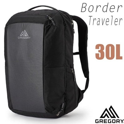 【GREGORY】Border Traveler 30L 多功能旅行登機背包.電腦背包.行李箱.旅行袋_139312-2426 全面黑