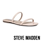 STEVE MADDEN-BRAYDEN 極簡風格雙細帶平底拖鞋-粉色 product thumbnail 1