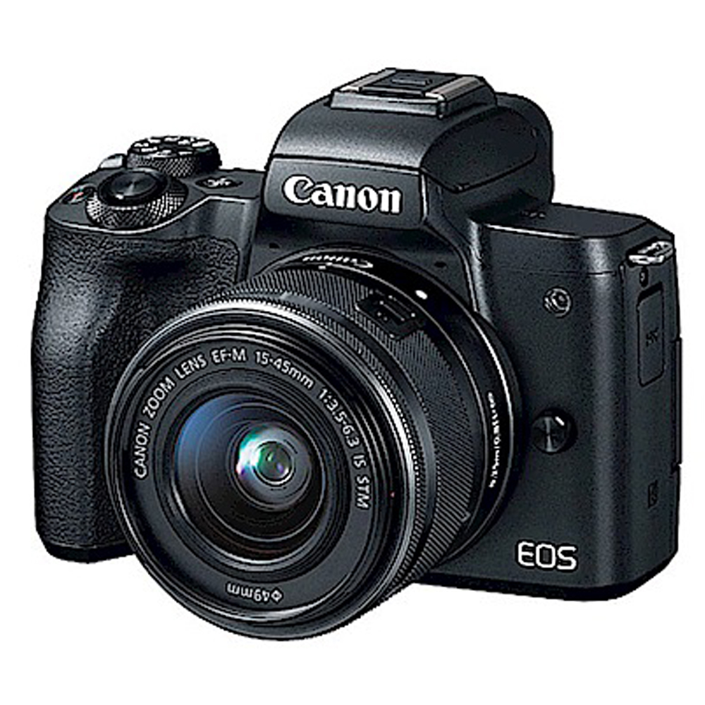 【128G雙電】Canon EOS M50 15-45mm STM 變焦組(公司貨) product image 1