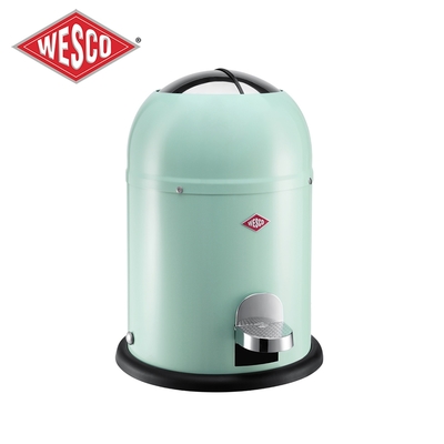 【 WESCO】騎士桶/腳踏式垃圾桶6L- 薄荷綠_180112-51