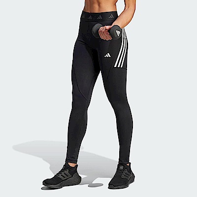 Adidas TF Hyglm T [HY4146] 女 緊身褲 亞洲版 運動 訓練 健身 支撐 高腰 吸濕排汗 黑