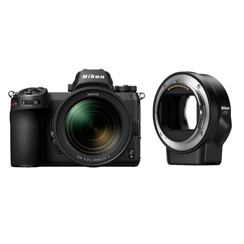 Nikon Z6 + Z 24-70mm f/4 S+FTZ轉接環 (公司貨)