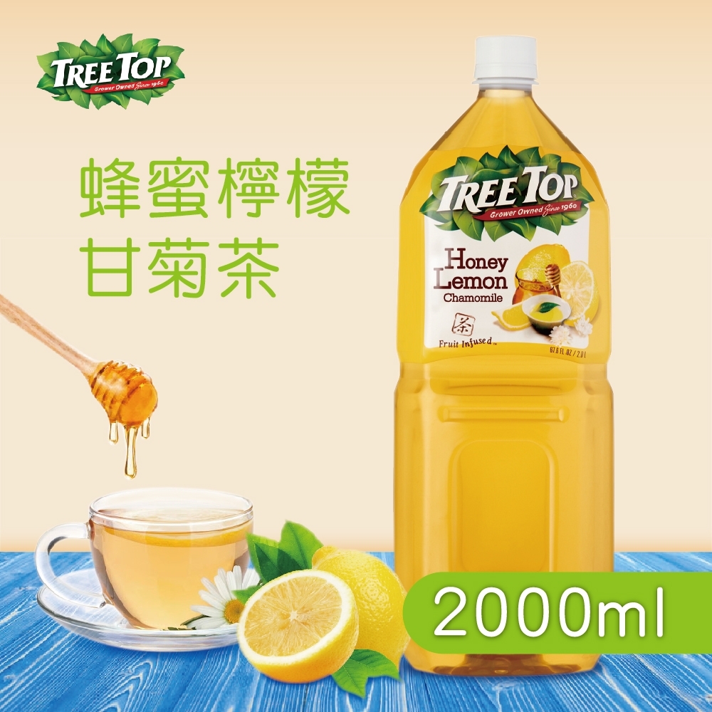 TREE TOP樹頂蜂蜜檸檬甘菊茶(2000ml/瓶)