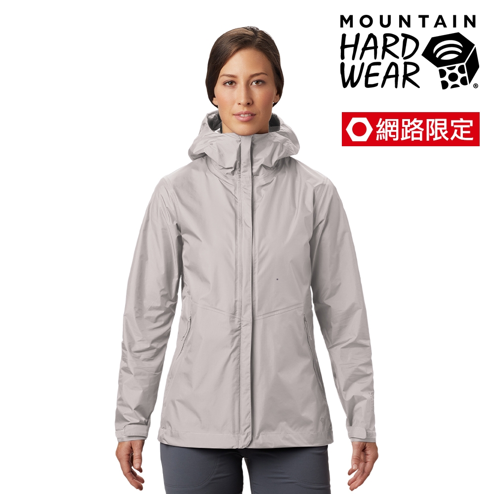 【美國 Mountain Hardwear】【網路限定款】Acadia Jacket 輕量防水外套 女款 淺沙丘 #1874551