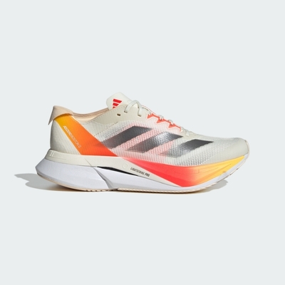 ADIDAS ADIZERO BOSTON 12 W 女慢跑鞋-白黑橘-IG3325