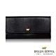 【BRAUN BUFFEL 德國小金牛】台灣總代理 萊勒斯 12卡兩折長夾-黑色/BF638-621-BK product thumbnail 2