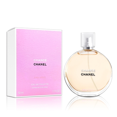 CHANEL 香奈兒 CHANCE EAU VIVE 橙光輕舞淡香水 50ML