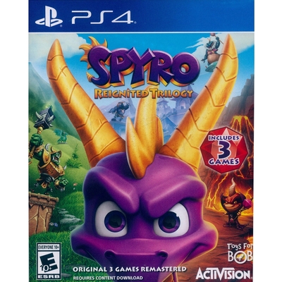 寶貝龍：重燃三部曲 Spyro Reignited Trilogy - PS4 英文美版