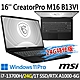 msi微星 CreatorPro M16 B13VI-1428TW 16吋 創作者筆電 (i7-13700H/24G/1T SSD/RTX A1000-6G/Win11Pro-24G特仕版) product thumbnail 1