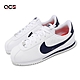 Nike 休閒鞋 Cortez Basic SL GS 大童 女鞋 藍 白 皮革 緩震 阿甘鞋 經典 運動鞋 904764-106 product thumbnail 1