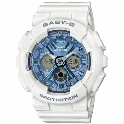 CASIO 卡西歐 BABY-G 人氣手錶 迎春好禮-藍 BA-130-7A2