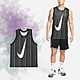 Nike 背心 Dri-Fit DNA Basketball Jersey 男款 黑 白 條紋 球衣 透氣 DX0436-010 product thumbnail 1