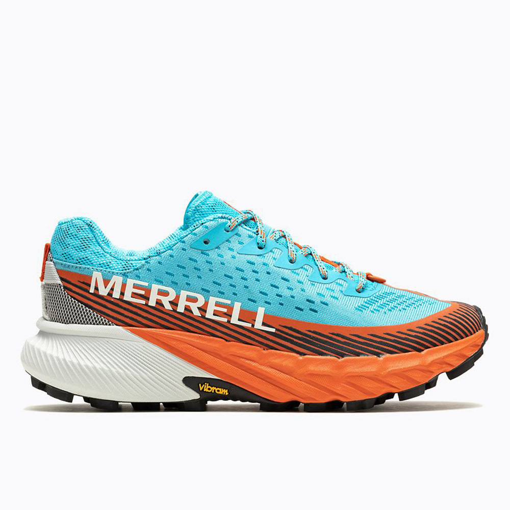 Merrell Agility Peak 5 [ML067798] 女 戶外鞋 登山 越野 黃金大底 止滑 透氣 活力藍