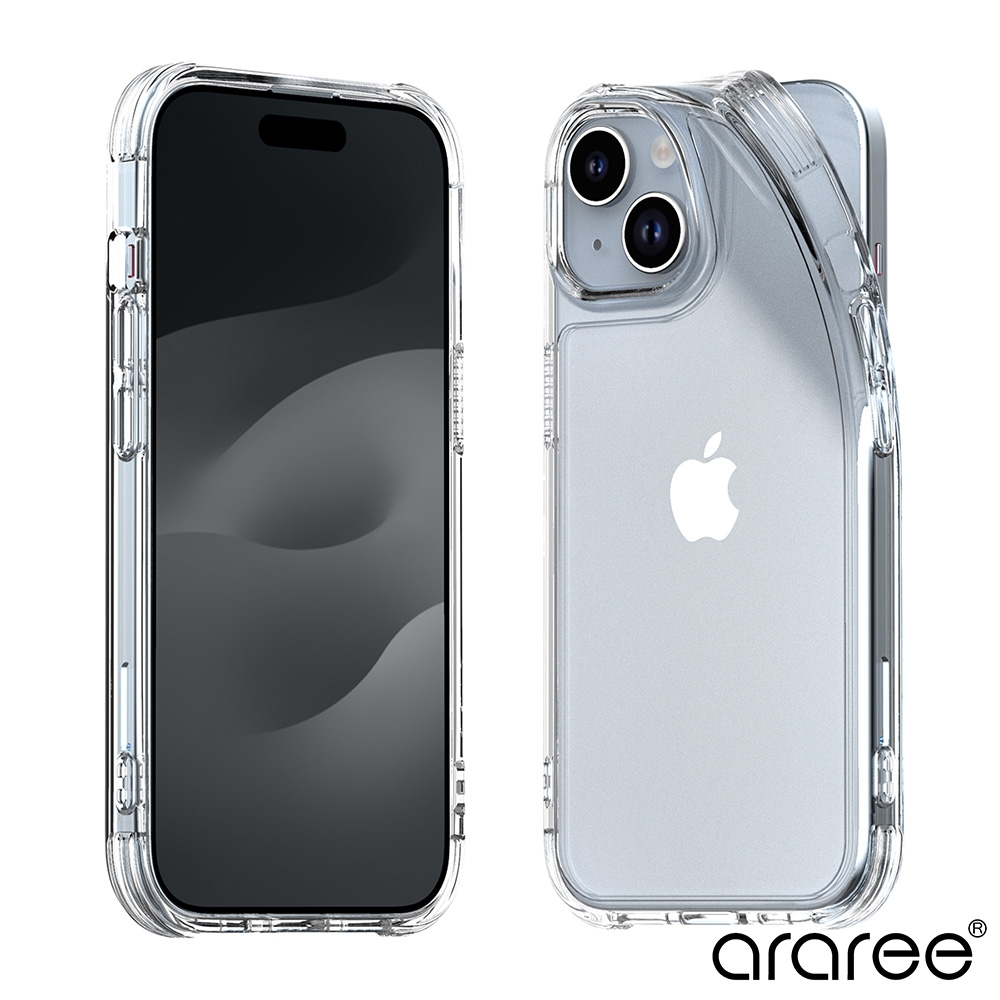 Araree Apple iPhone 15 軟性抗衝擊保護殼