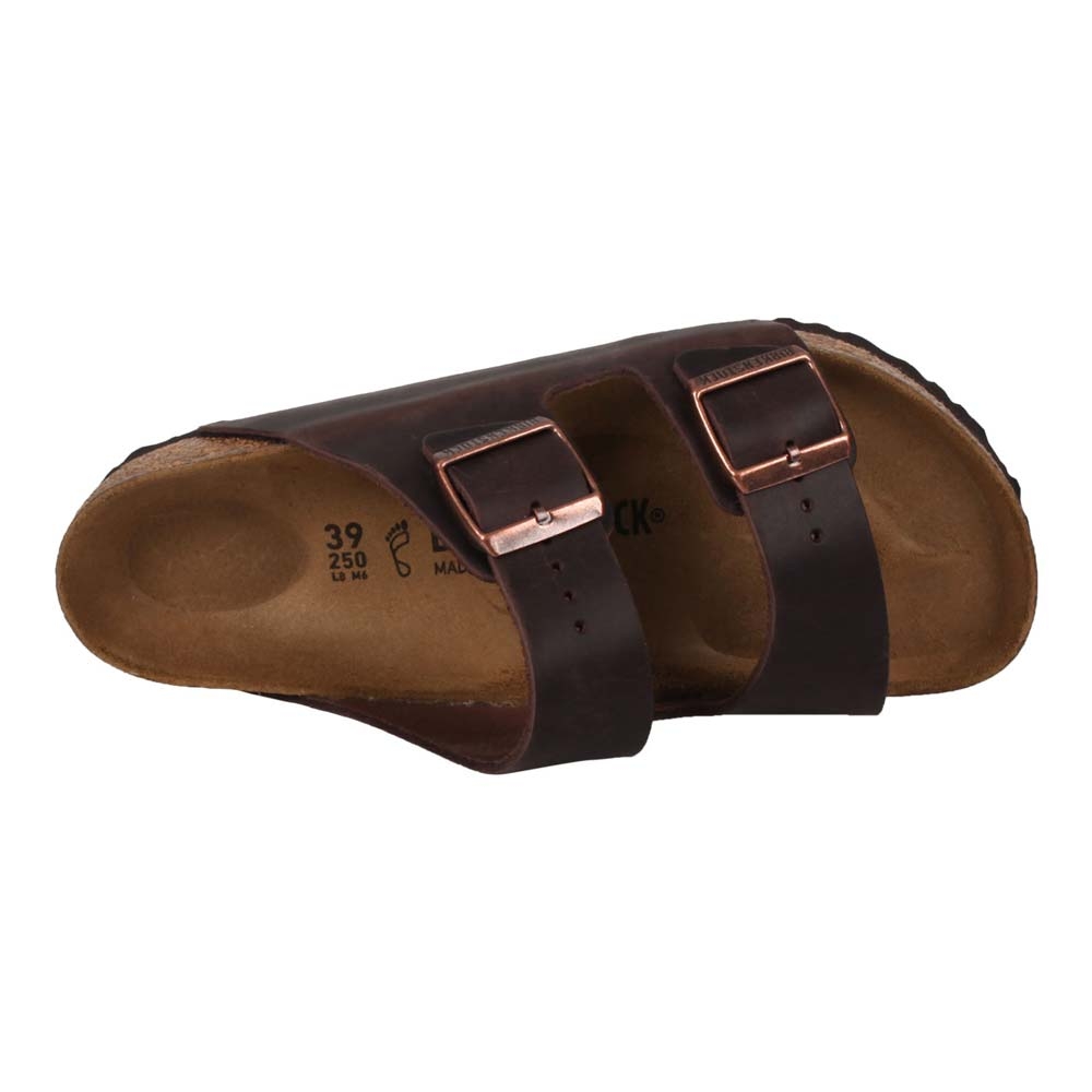 BIRKENSTOCK ARIZONA BS 男女足跡舒適拖鞋-海邊沙灘勃肯052531 深咖啡