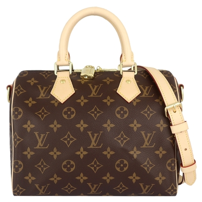 LV M41113 Monogram 老花帆布25cm兩用波士頓包