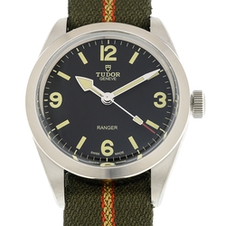 TUDOR 帝舵(M79950-003) Ranger 綠色織紋皮帶腕表x39mm