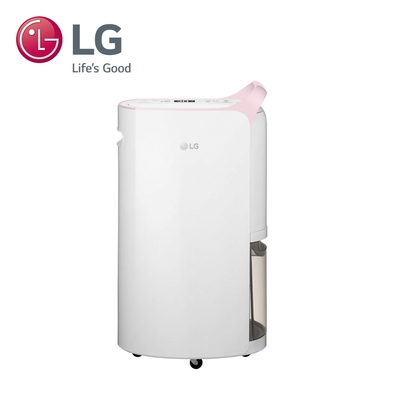 LG 樂金 PuriCar UV抑菌 WiFi變頻除濕機-粉紅/17公升 MD