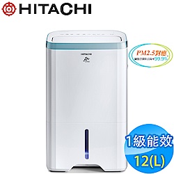 HITACHI日立 12L 1級PM2.5感知負離子清淨除濕機 RD-240HH 天晴藍