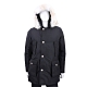 Woolrich Arctic Parka 可拆毛領黑色連帽羽絨外套(男款) product thumbnail 1