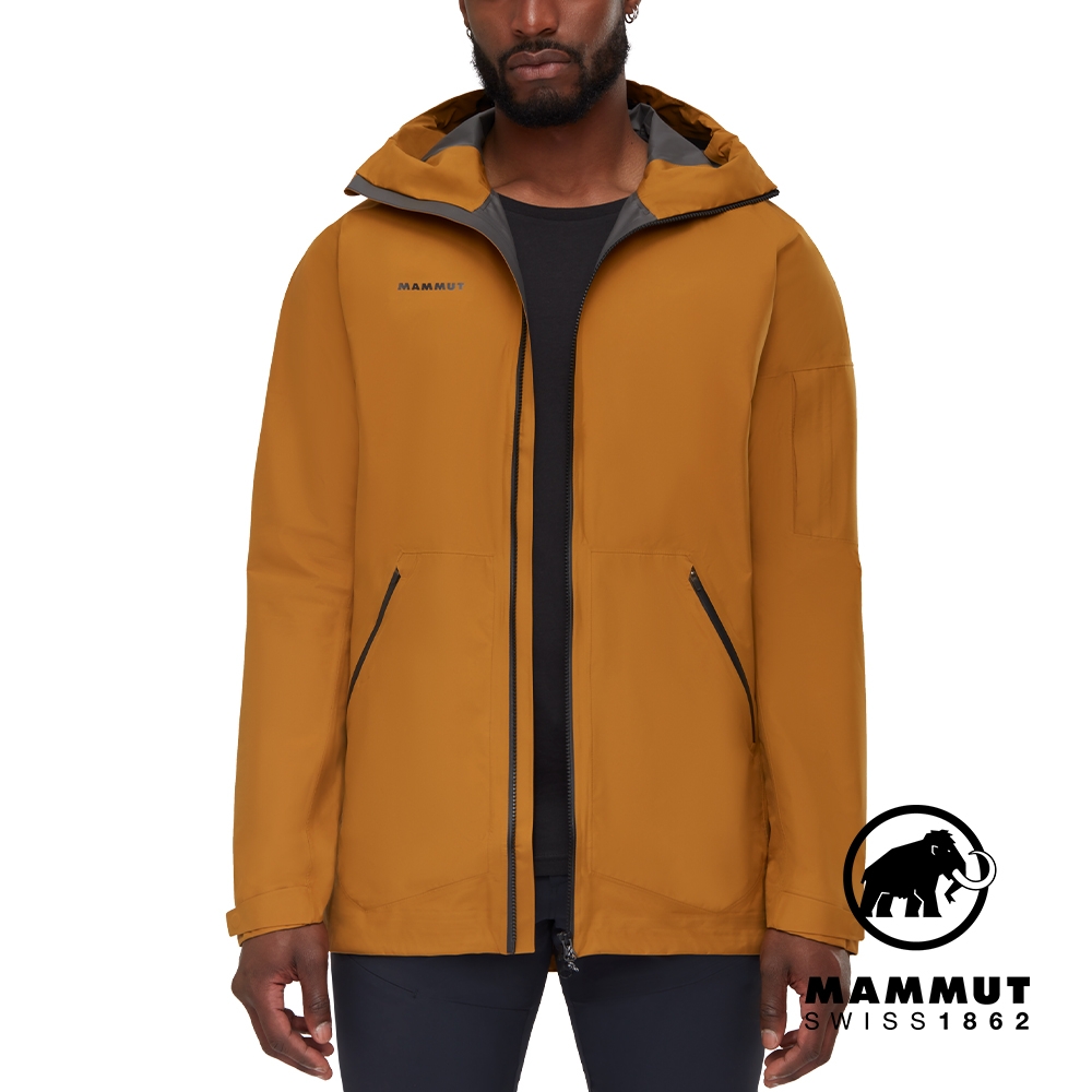 Mammut長毛象Seon Pac HS Hooded Jacket Men GTX防水長版外套男款獵豹