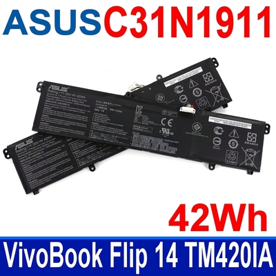 ASUS C31N1911 電池 B31N1911 VivoBook 14 F413 F413FF K413 X413 X413FF M413 X421 X421DA X421EA X421EP