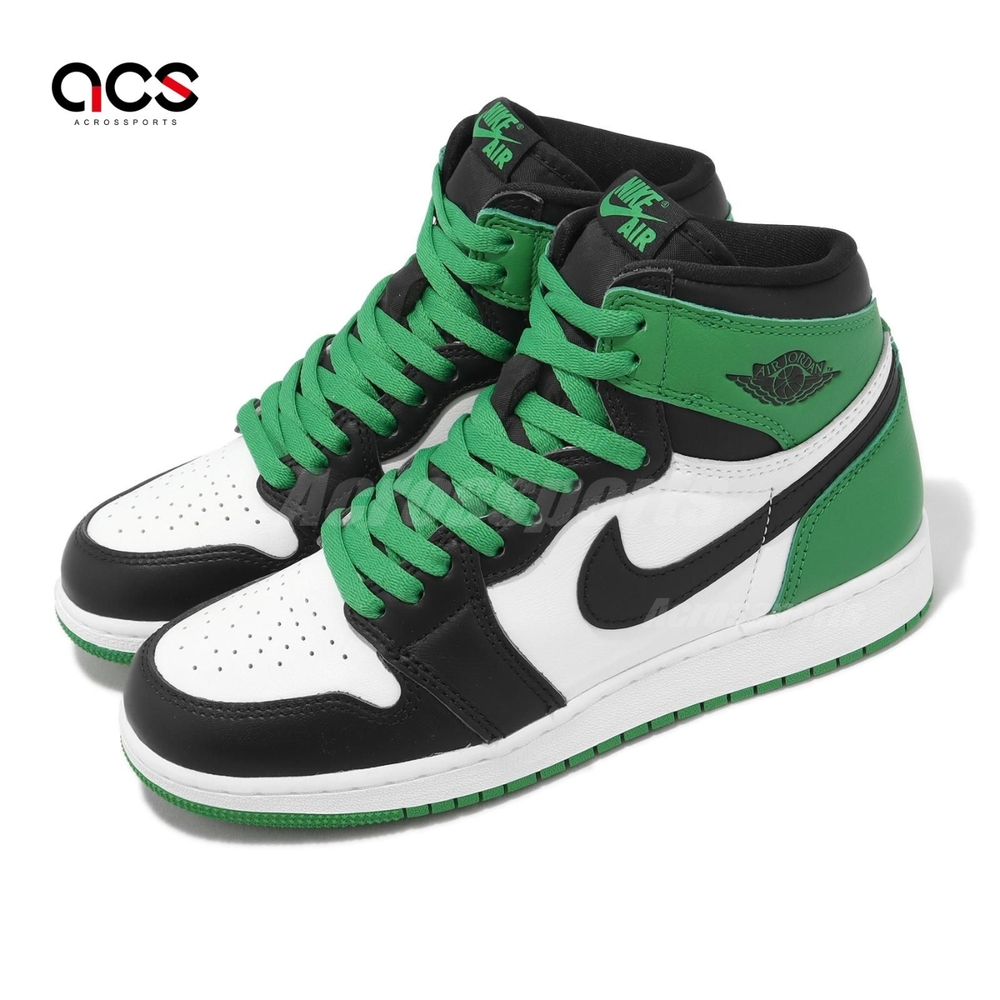 Nike Air Jordan 1 Retro High OG GS Lucky Green 黑綠女鞋大童FD1437