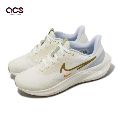 Nike 慢跑鞋 Wmns Air Zoom Pegasus Shield 女鞋 米白 防潑水 小飛馬 運動鞋 FV8112-171