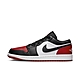 NIKE AIR JORDAN 1 LOW 男休閒運動鞋-黑白紅-553558161 product thumbnail 1