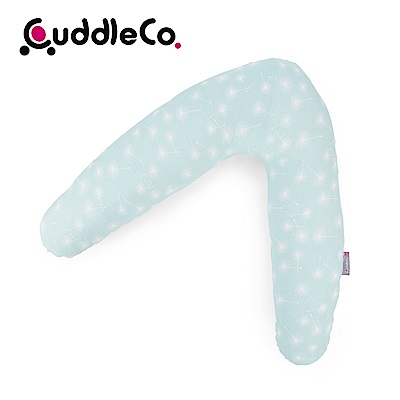 英國CuddleCo V型竹纖維多功能孕婦枕-薄荷點點
