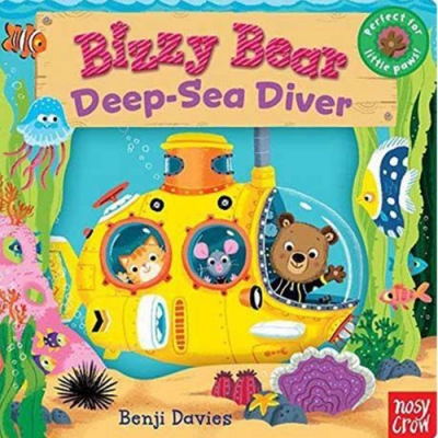 Bizzy Bear：Deepsea Diver 熊熊開潛水艇新奇操作書(美國版)